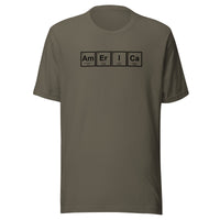 America - Chemical Element Symbols T-Shirt